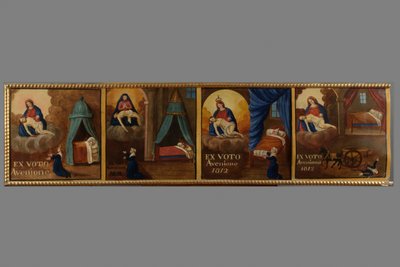 Ex-voto of the Chapel of Notre-Dame de Pitié by Unbekannt Unbekannt